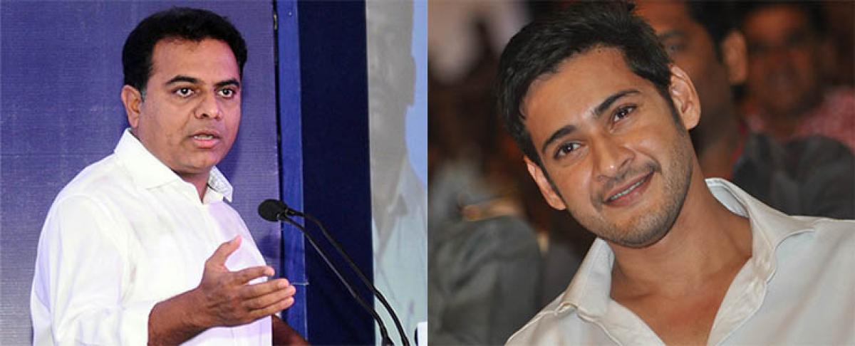 Great Job Mahesh, says KTR on Twitter